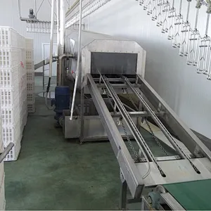 Automatic Poultry Crates  cage washing machine Poultry processing line  machinery