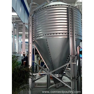Feed Silo for Chicken house shed feeding equipment