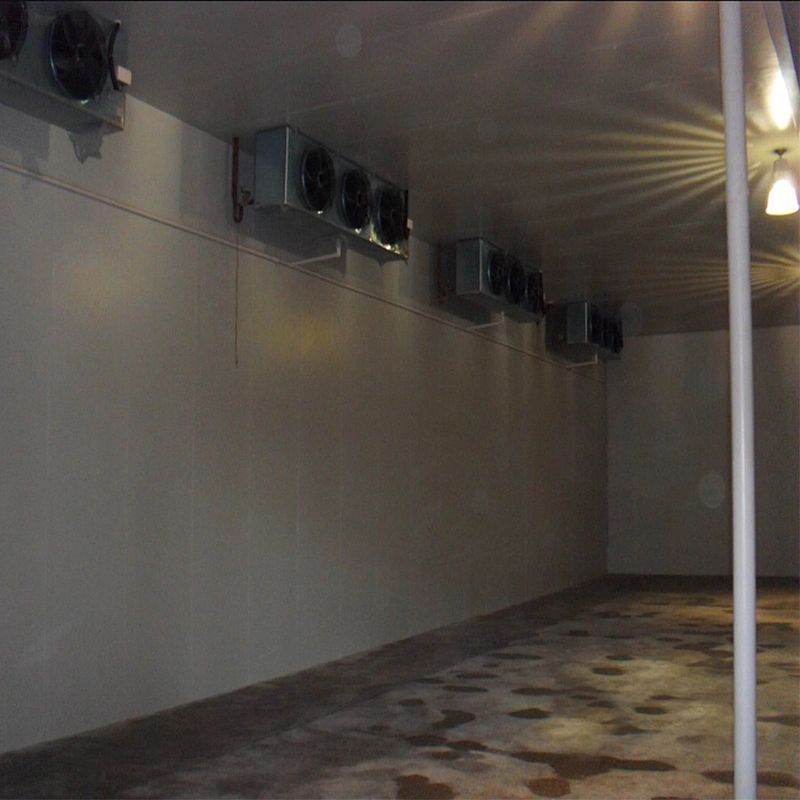 customized halal food meat slaughterhouse bitzer brand blast freezer cold storage room equipment