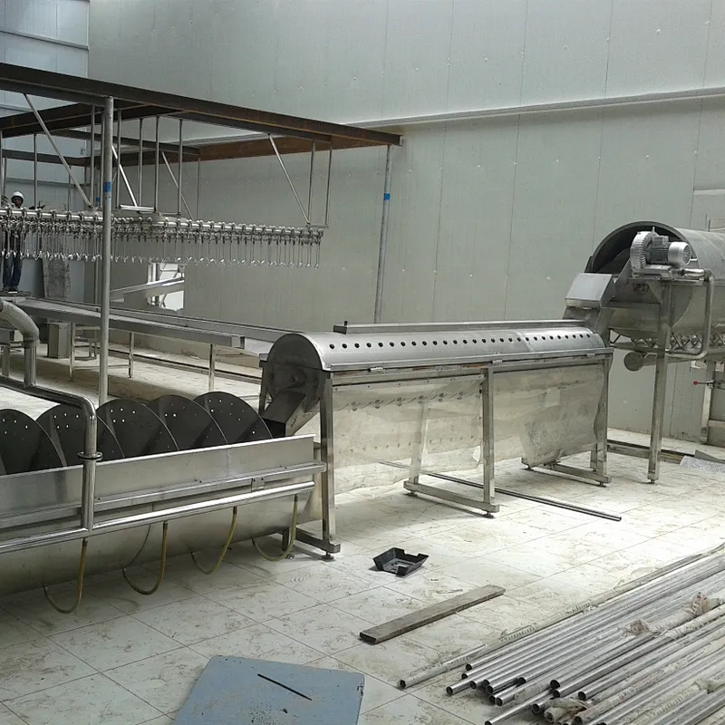 Chicken feet processing line