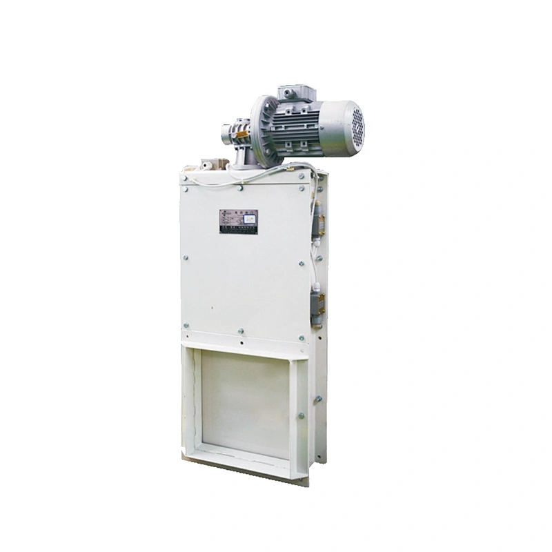 manual, electrical Pneumatic slide gate for feed pellet production line with SC ISO SGS