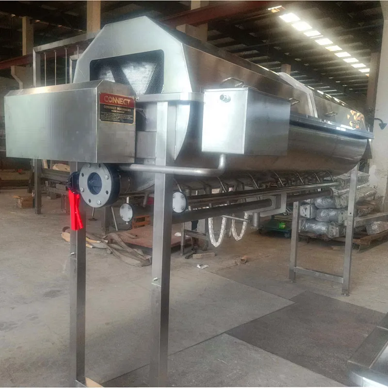 Brand new  500kgs to 1000kgs per hour  Production Capacity Chicken Scaldering machine poultry processing  machinery