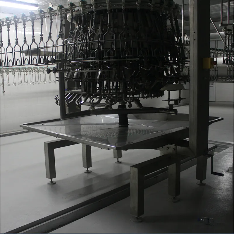 Chicken Auto Evisceration Machine Vent cutter for poultry processing plant slaughering house
