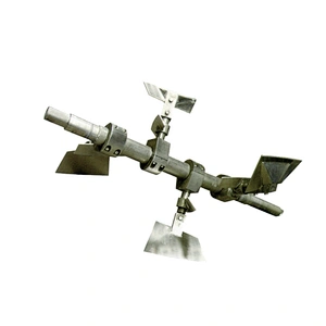 feed processing industry use spare parts single shaft mixer rotor