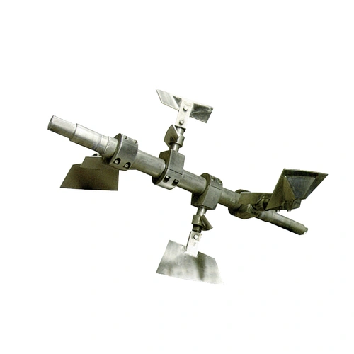 feed processing industry use spare parts single shaft mixer rotor