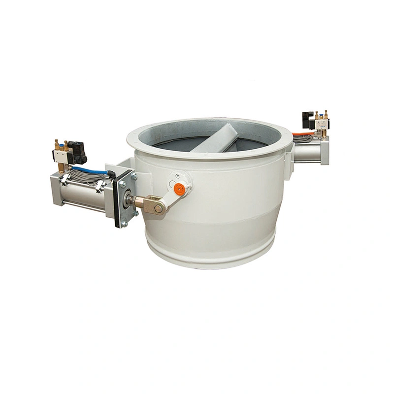 feed processing industry use pneumatic slide gate butterfly valve