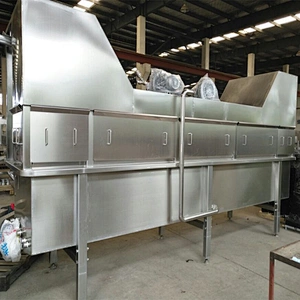 Customized Complete chicen farm turnkey project slaughterhouse processing plant scalding machinery