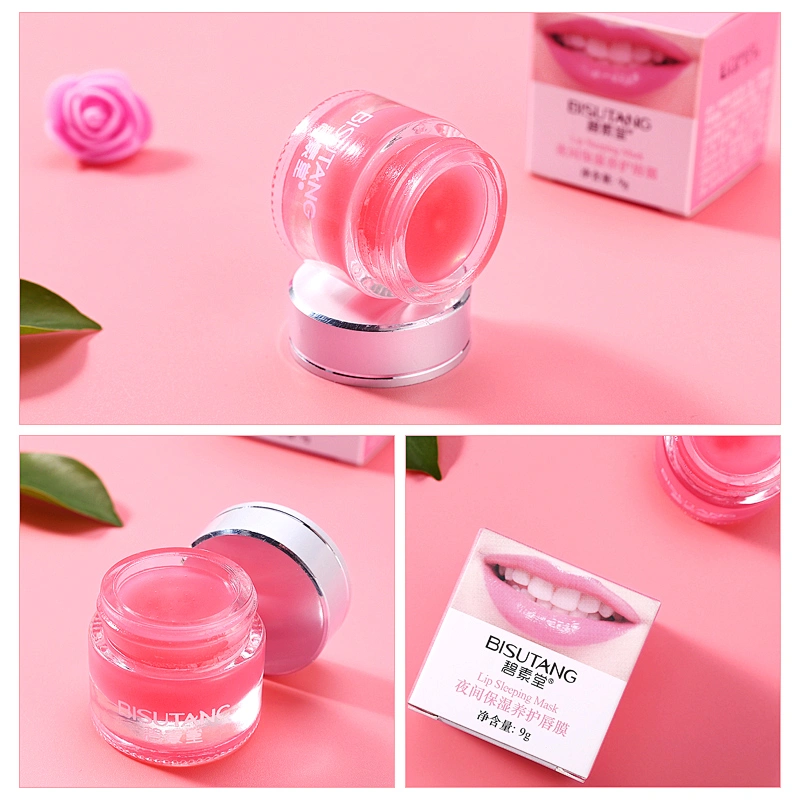 2019 new item lip mask private label BISUTANG lip sleeping mask lip balm tube
