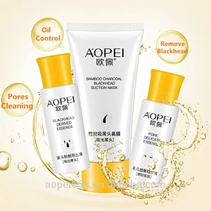 High quality oil control nose toner blackhead remover mask skin care set