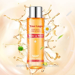 Most popular professional shrink pores cosmetic liquid make up remover cleanser water