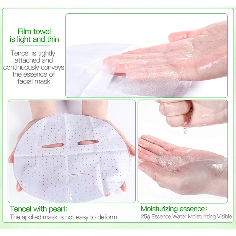 Goat milk hydrating and nourishing nonwoven face mask