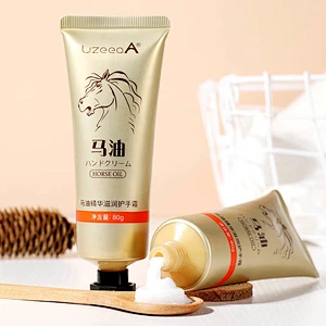OEM wholesale hand care hydrating moisturizing private label skin exfoliator horse oil hand cream