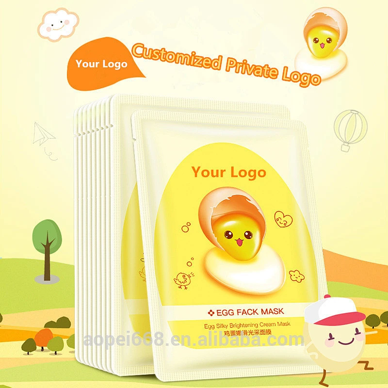Egg extract nourishing and smoothing breathable egg face mask