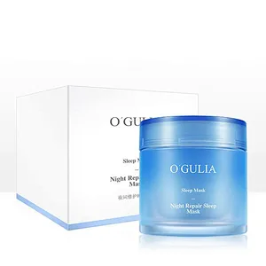 OEM custom skin repair face mask moisturizing night repair sleeping facial mask cream