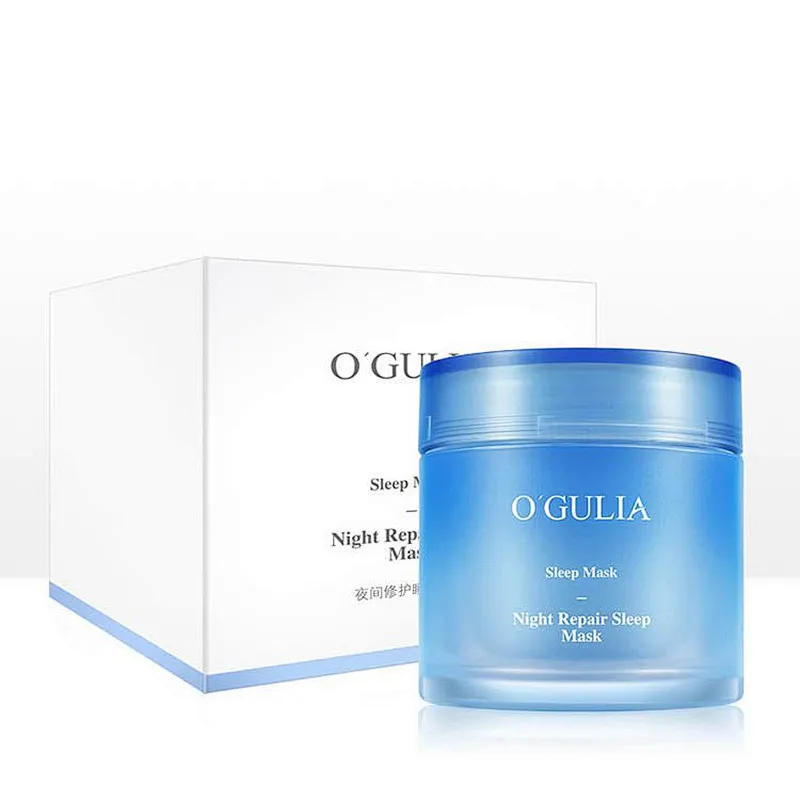 OEM custom skin repair face mask moisturizing night repair sleeping facial mask cream