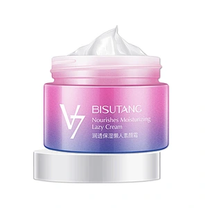 Skin Care V7 Toning Light Whitening Face Cream Nourishes Moisturizing Lazy Cream
