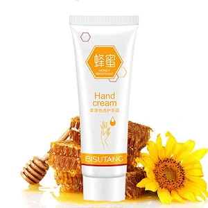 OEM Wholesale customized hand cream korea organic honey exfoliator hand cream