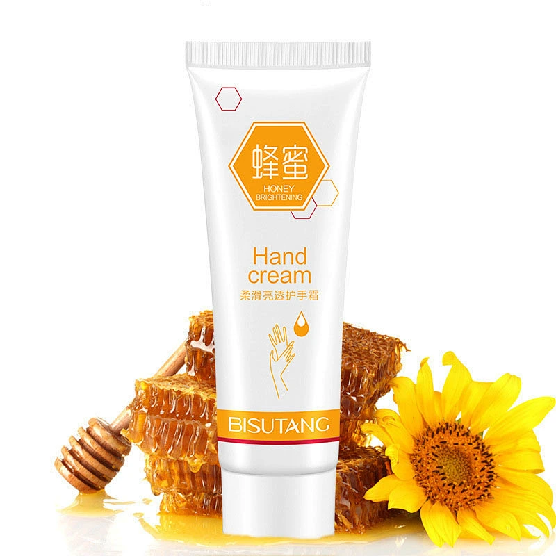 OEM Wholesale customized hand cream korea organic honey exfoliator hand cream