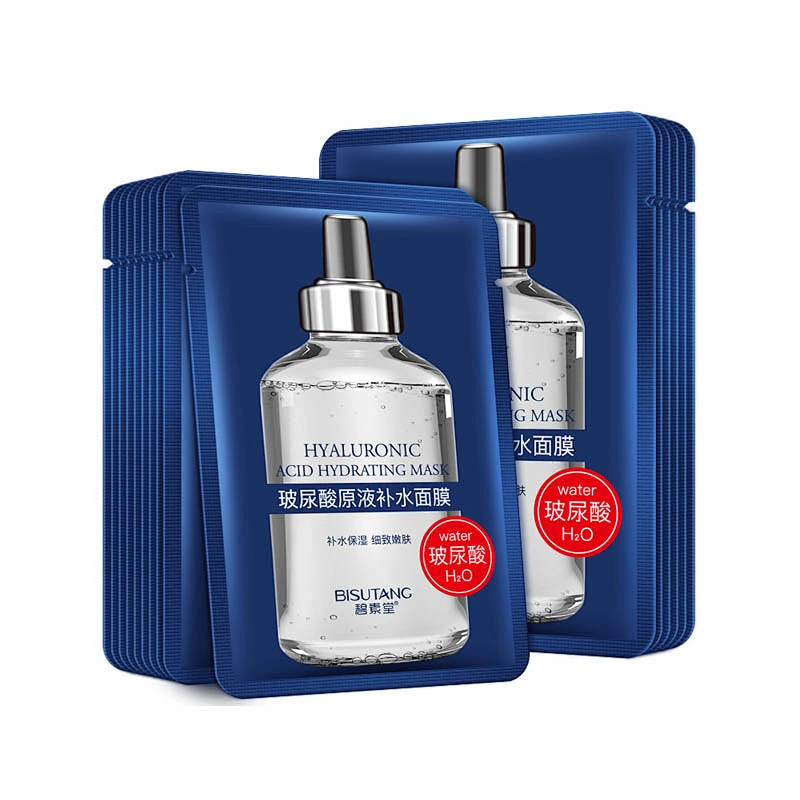 Anti-aging smoothing facial masks hyaluronic acid concentrate essence moisturizing mask