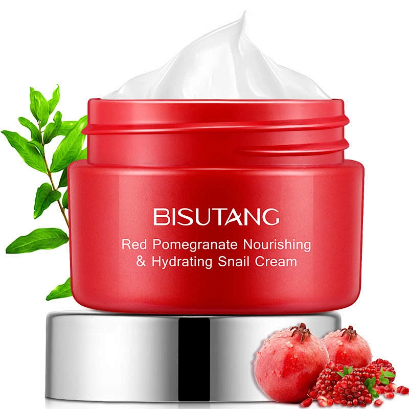 Moisturizing Oil Control Face Cream for Skin Care Red Pomegranate Snail Whitening Face Cream