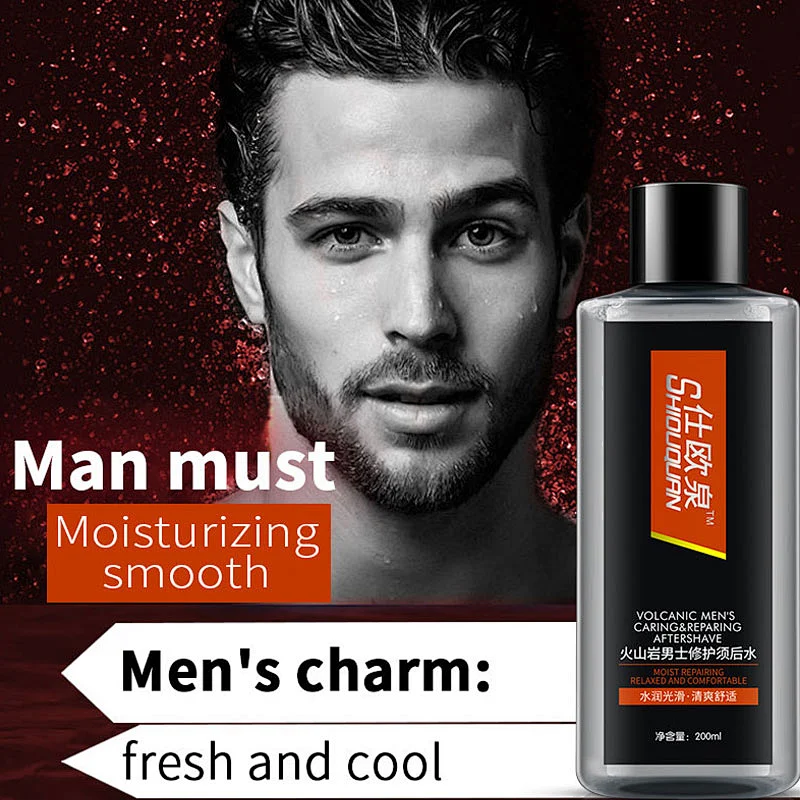 Mens Skin Rejuvenation Repair After Shave Moisturizing Oil Control Shrink pores Aftershave