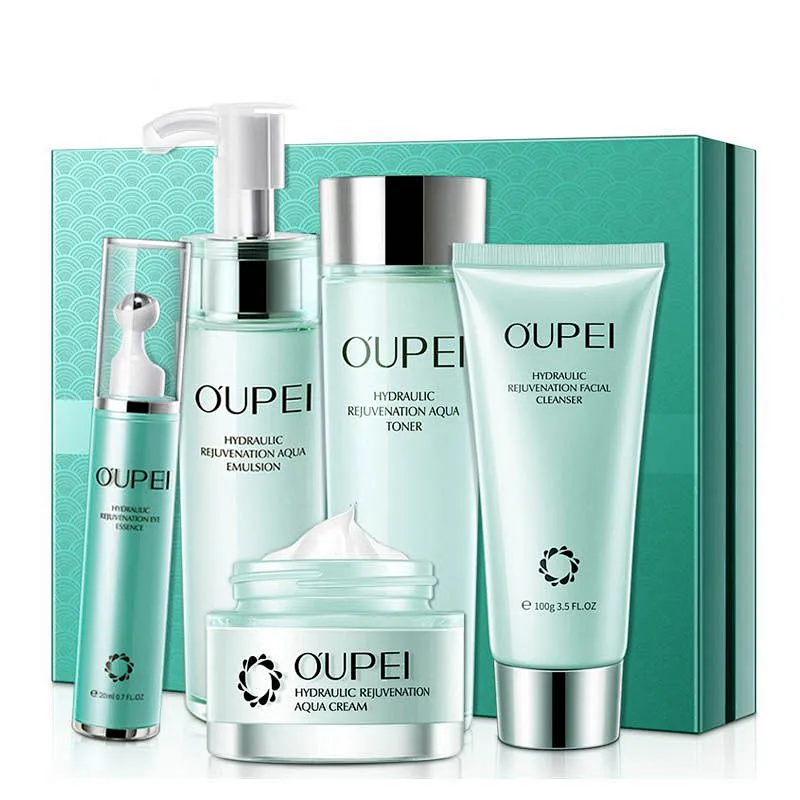 Set packaging type and FDA certification skin care set for women moisturizing