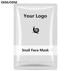 High quality facial mask nourishing snail mask