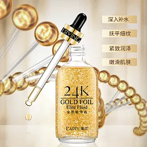 LAPEU wholesale skin care anti wrinkle facial essence private label 24k gold serum
