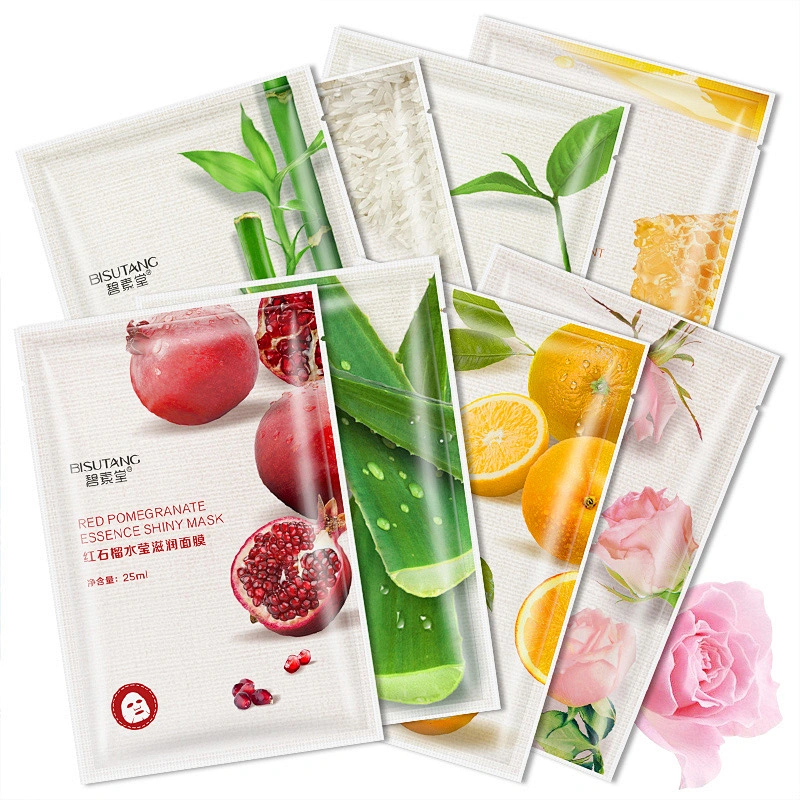 Natural Organic Vitamin C Orange Mask Whitening Tightening Orange Extract Face Sheet Mask