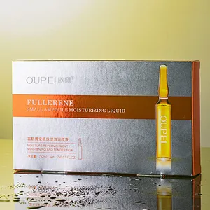 OEM custom ginseng face serum hexapeptide hyaluronic acid ampoule serum