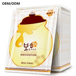 Factory wholesale honey tendering and nourishing transparent face mask