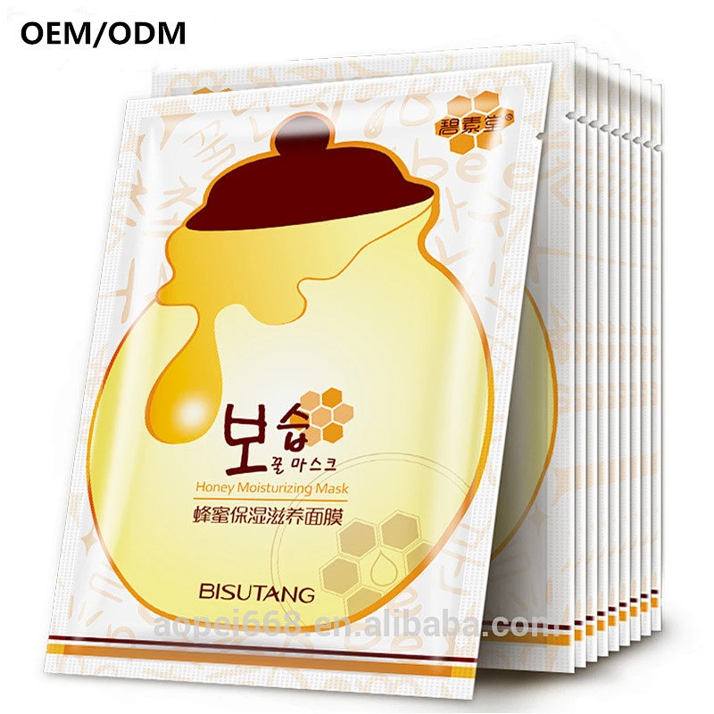 Factory wholesale honey tendering and nourishing transparent face mask