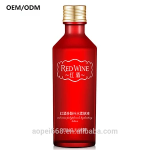 Red wine polyphenols facial serum moisturizing skin brightening serum face toner