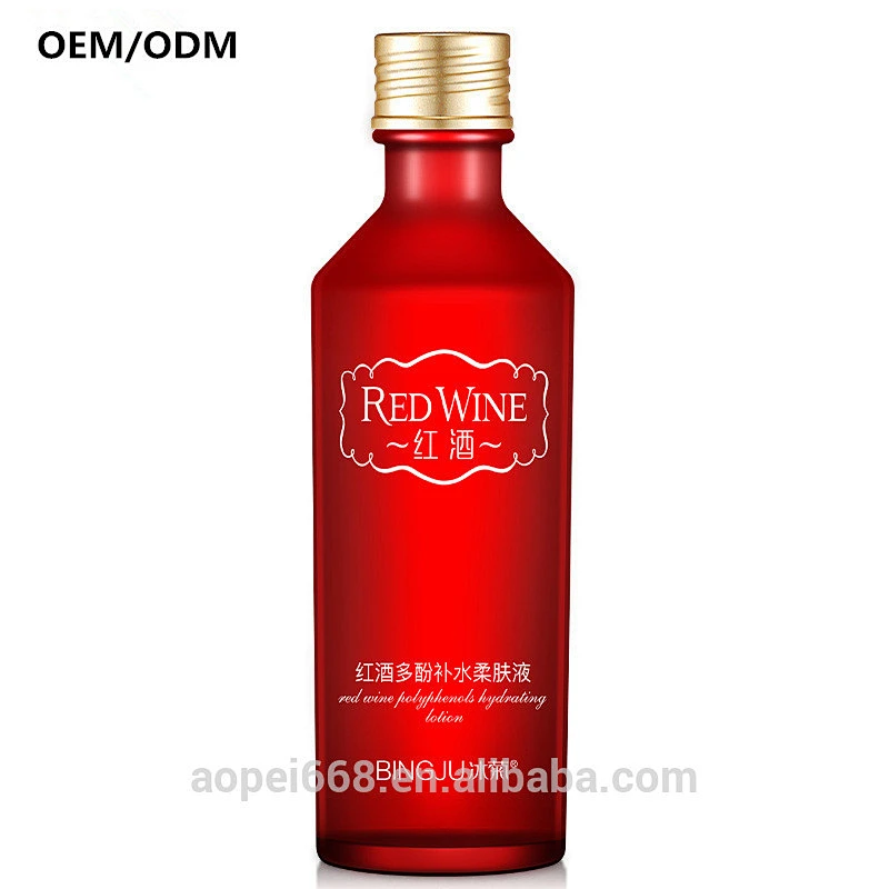 Red wine polyphenols facial serum moisturizing skin brightening serum face toner