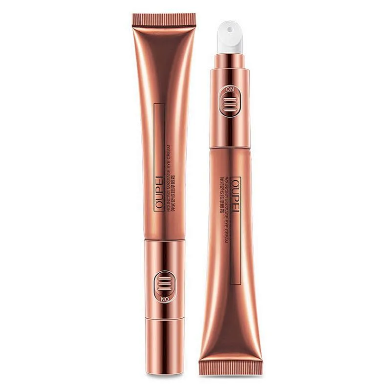 Private label under eye serum cream remove dark circles anti wrinkle electric massage eye cream