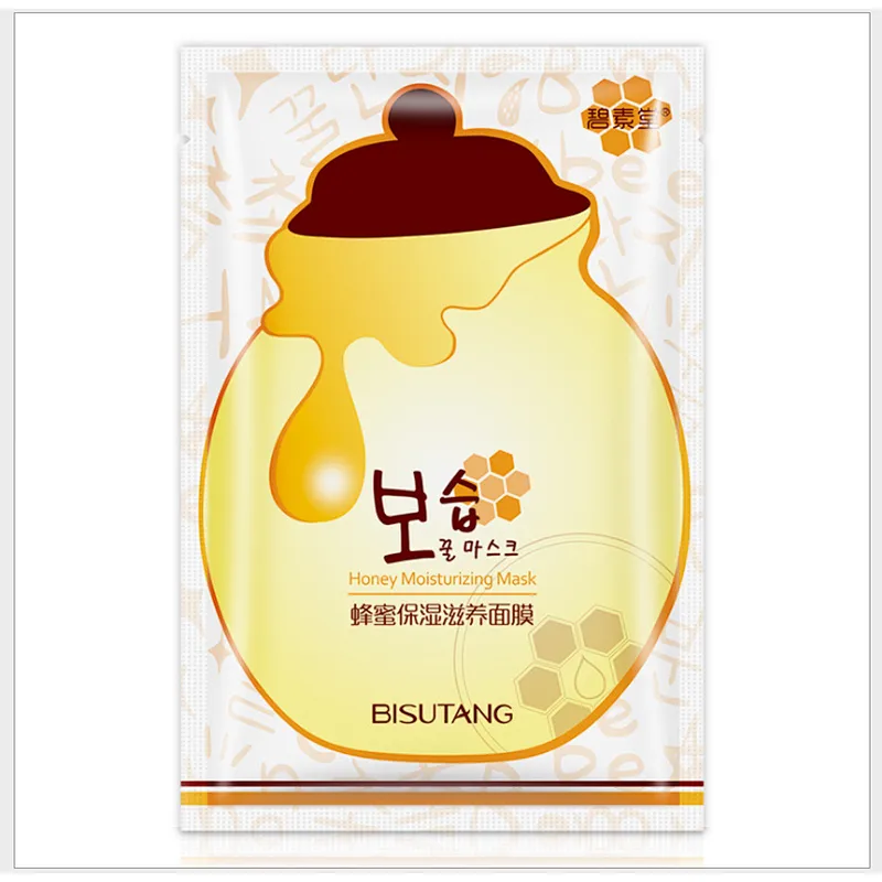 Factory wholesale honey tendering and nourishing transparent face mask