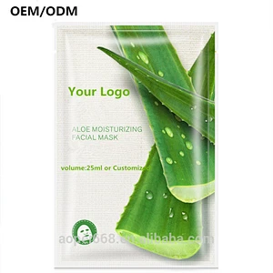 Customized effects plant extract facial mask refreshing whitening skin care products manufacturer