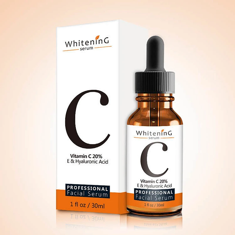 OEM Private label Skin care Hyaluronic acid Face serum Natural organic Anti aging whitening Vitamin C serum