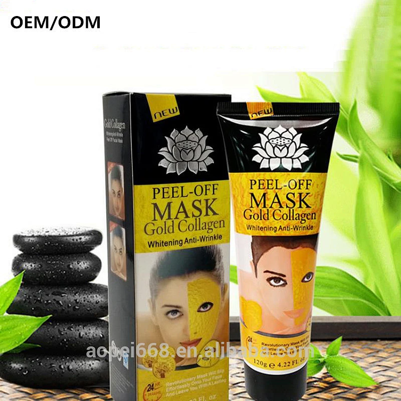 OEM/ODM private label skin care anti-wrinkle gold face mask skin repair 24k gold mask