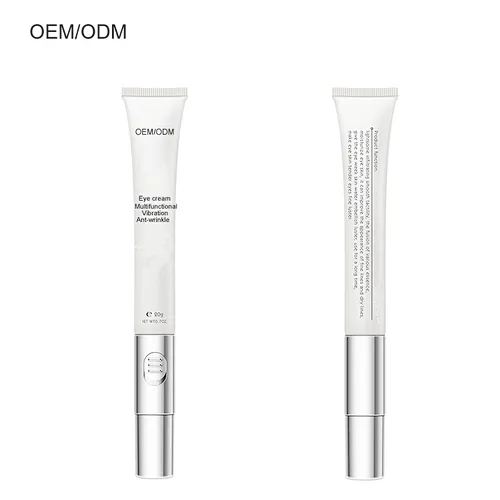 Private Label Instant Remove Wrinkle cream with eye cream applicator with metal massager