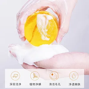 OEM Private label whitening toilet soap organic herbal ginseng sulfur soap