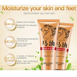Private label Skin care Moisturizing Nourishing Horse oil Foot care cream