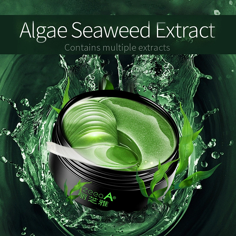 Private label Nourishing algae eye mask for remove dark circles, under eye bags Moisturizing seaweed eye mask