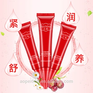 Good effective brand design red wine anti-wrinkle ageless eye cream