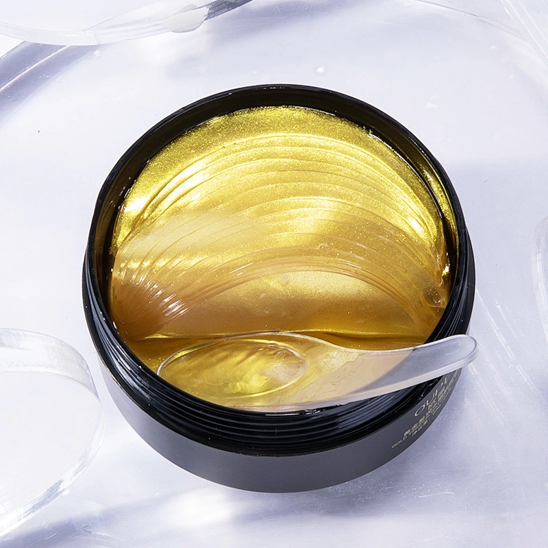 Private Label Custom Hydrogel Under Eye Patch 24k Gold Collagen Eye Mask