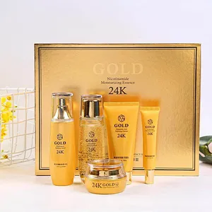 Anti-aging Peptide Anti-Wrinkle Essence 24K Gold Essence Polypeptide Protein 5 Pcs Skin Care Sets
