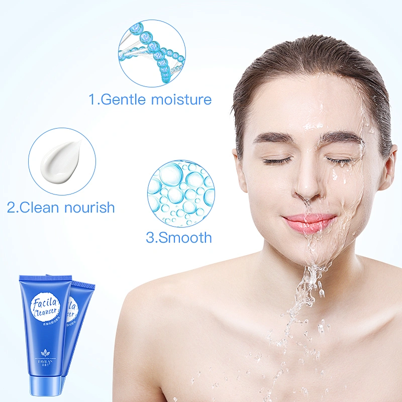 Wholesale Face care mild cleanser Refreshing moisturizing face cleanser Deep gentle cleansing facial cleanser