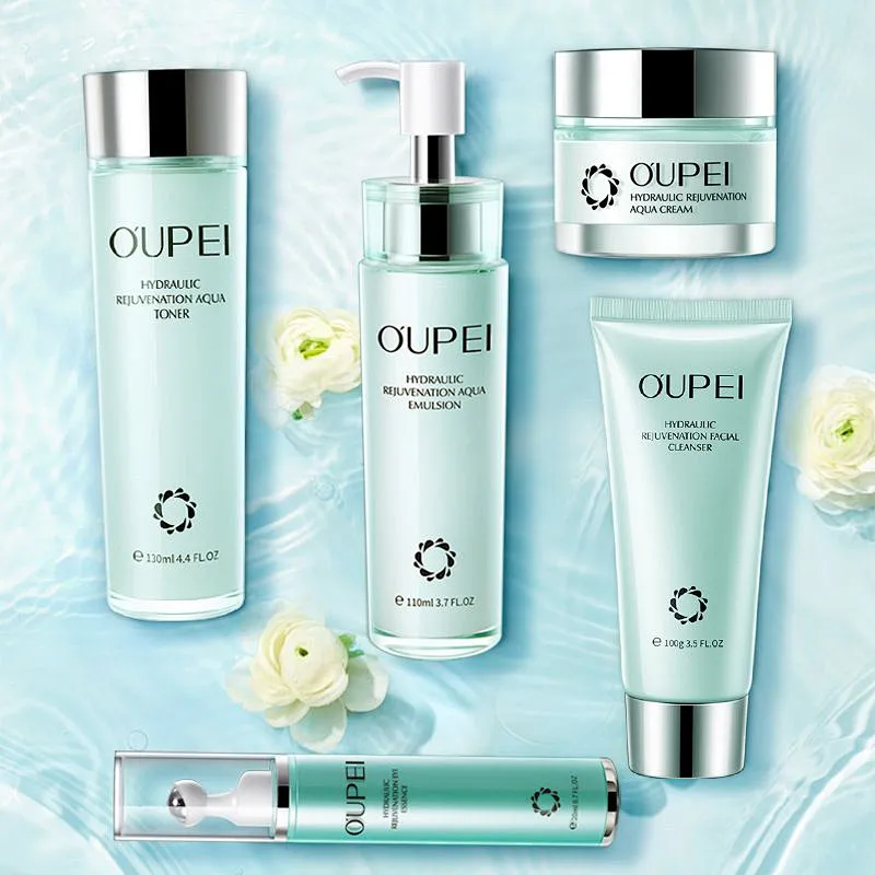 Set packaging type and FDA certification skin care set for women moisturizing