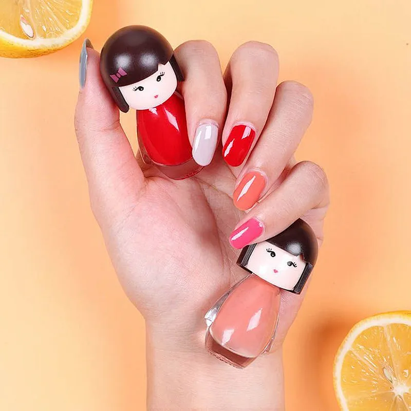 Custom Private Label OEM Eco-Friendly Non Toxic Water Based Gel Nail Polish Set
