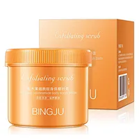 Private label walnut face scrub whitening exfoliating shea butter body scrub